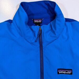 Patagonia Thermal Airshed Jacket Mens Medium Blue Full Zip Insulated STY24220